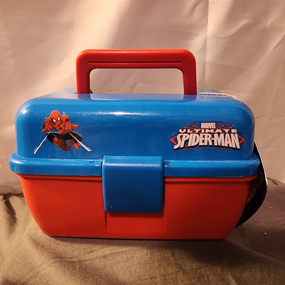 NEW SHAKESPEARE MARVEL SPIDER-MAN PLAY/TACKLE BOX